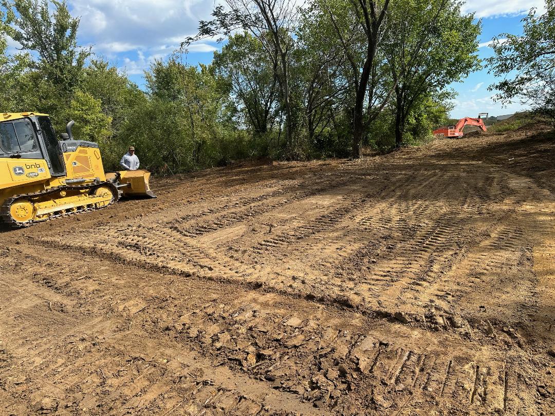 Picture of backhoe